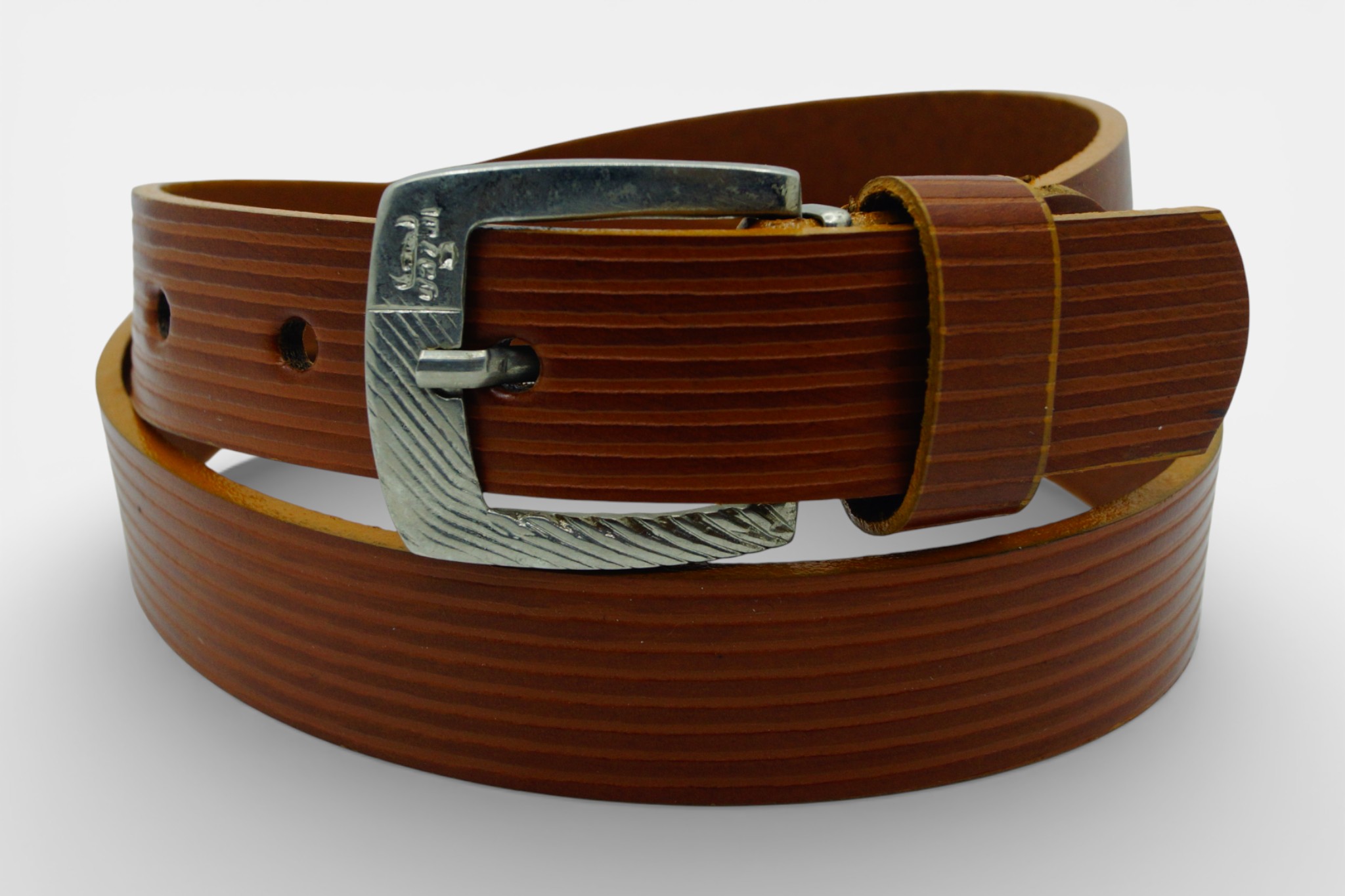 Cinturón Cinveg Infantil Textured Tan